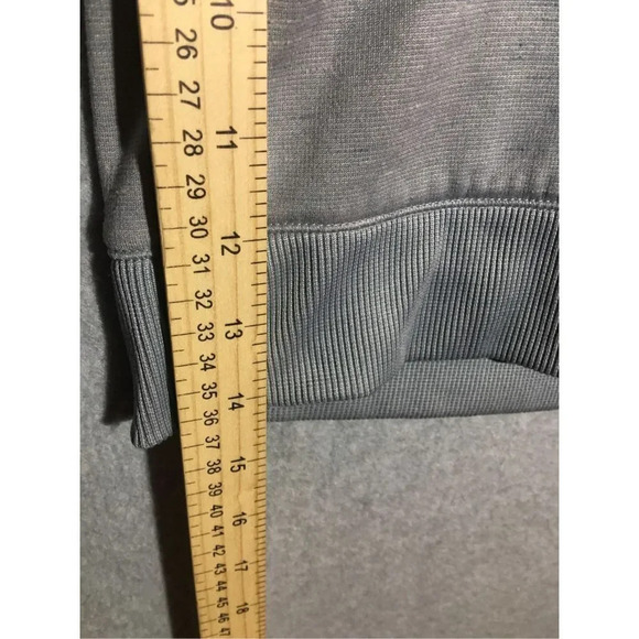 Womens Under Armour Hoodie Casual Grey Light Pink Logo Casual Winter - Picture 3 of 5